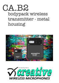 - CA.B2 Bodypack FOR - Creative Audio for CA.21, CA.81 CA.JX8
