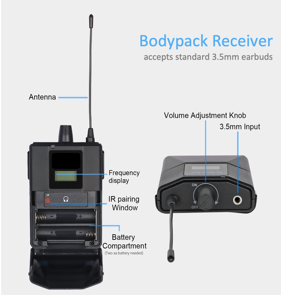 IEM: CA-MS1-R IEM System receivers