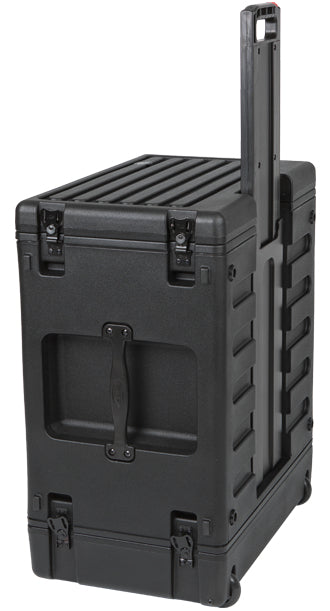 (U13) SKB: 6u Rolling ABS Rack 1SKB-R6UW - 19