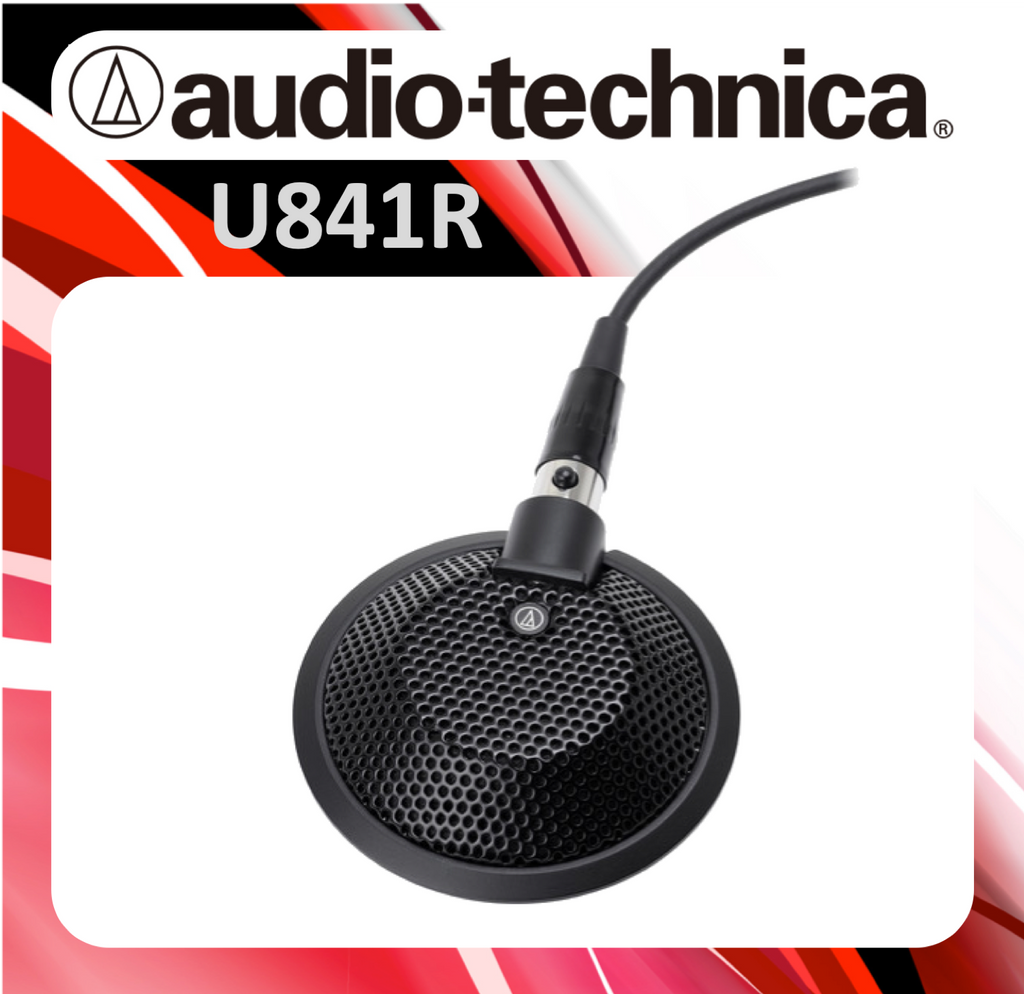 Audio-Technica U841R Omnidirectional Condenser Boundary Microphone –  audacious Pro Audio